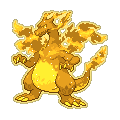 Golden Gigantamax Charizard